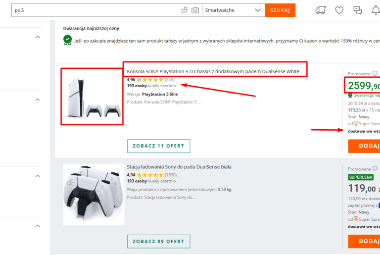 allegro scraper API we can collect product info prices, listings (1)
