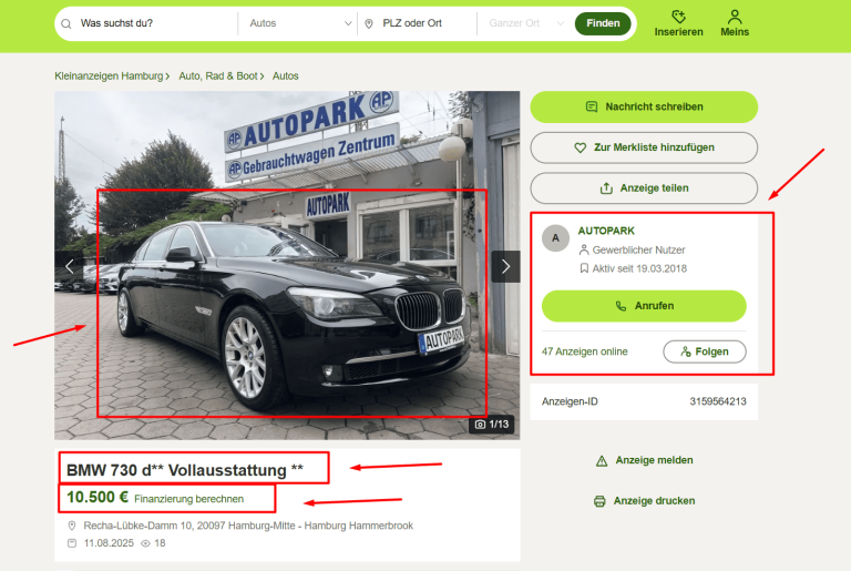 kleinanzeigen scraper can collect ads products info (1) kleinanzeigen scraper can collect ads products info (1)
